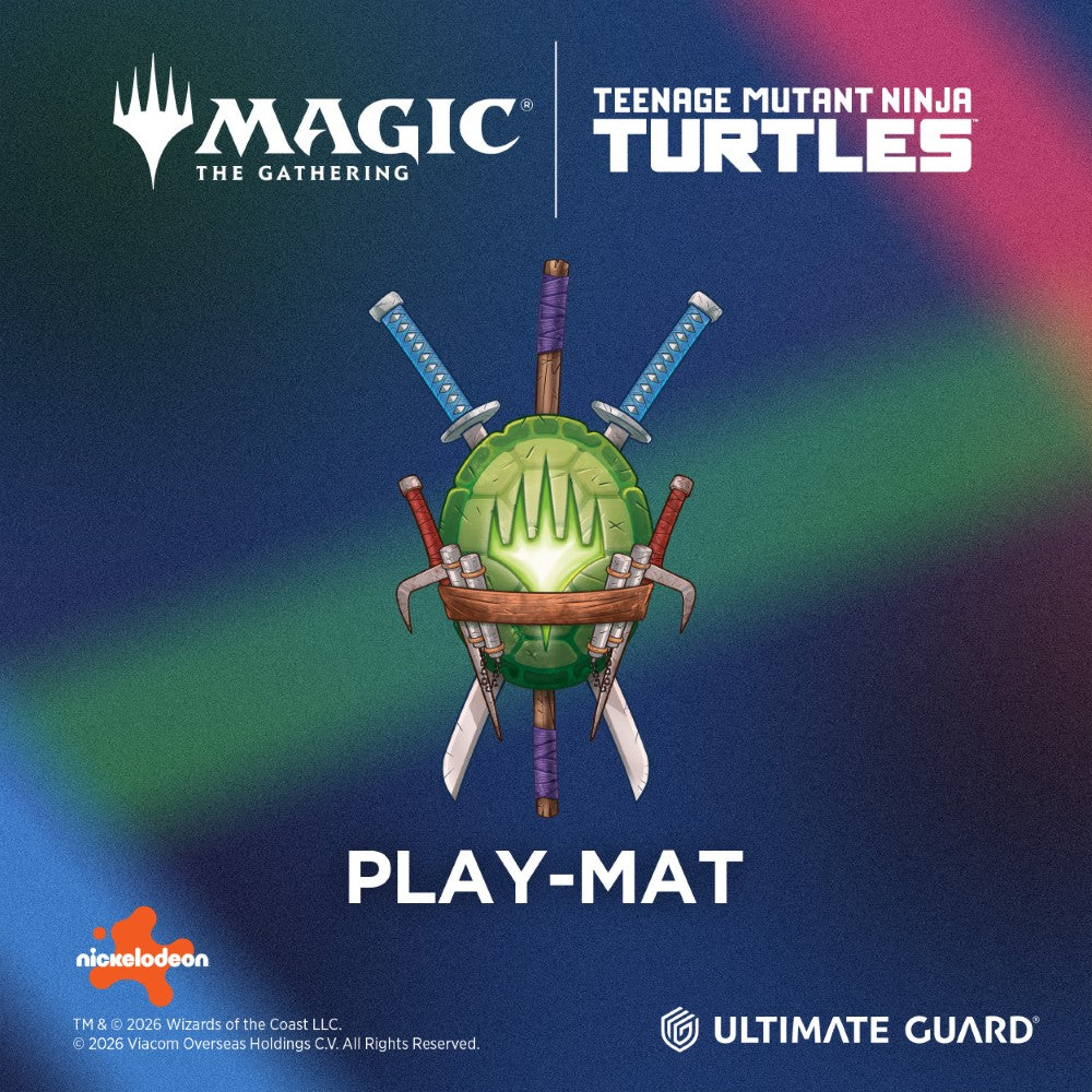 PREORDER Ultimate Guard: Playmat MTG: TMNT Black Uncommon