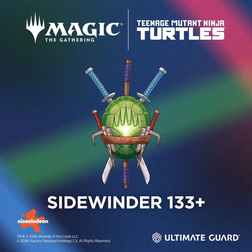 PREORDER Ultimate Guard: Deck Box XenoSkin Sidewinder 133+ MTG: TMNT Blue Pizza