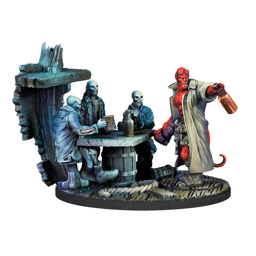 PREORDER MANTIC DIRECT Hellboy - Drinking with Skeletons