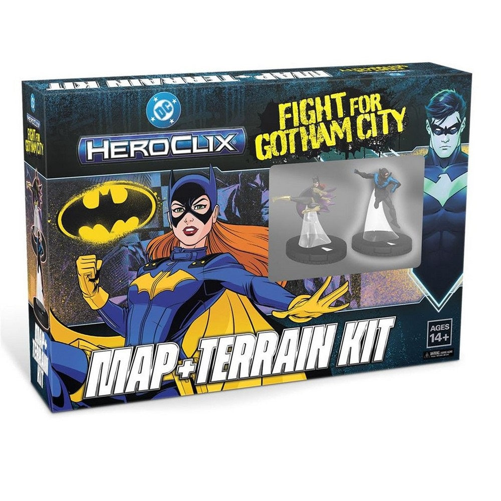 PREORDER DC HeroClix: Fight for Gotham City Map and Terrain Kit