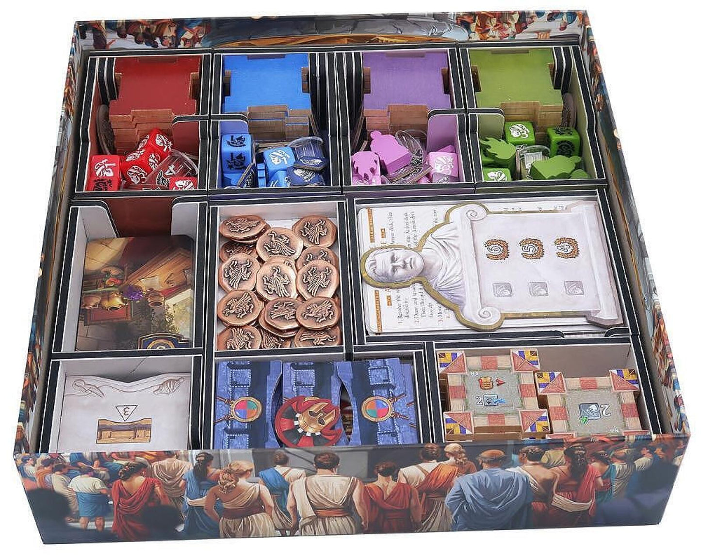 PREORDER Folded Space Colour Game Inserts - Thebai
