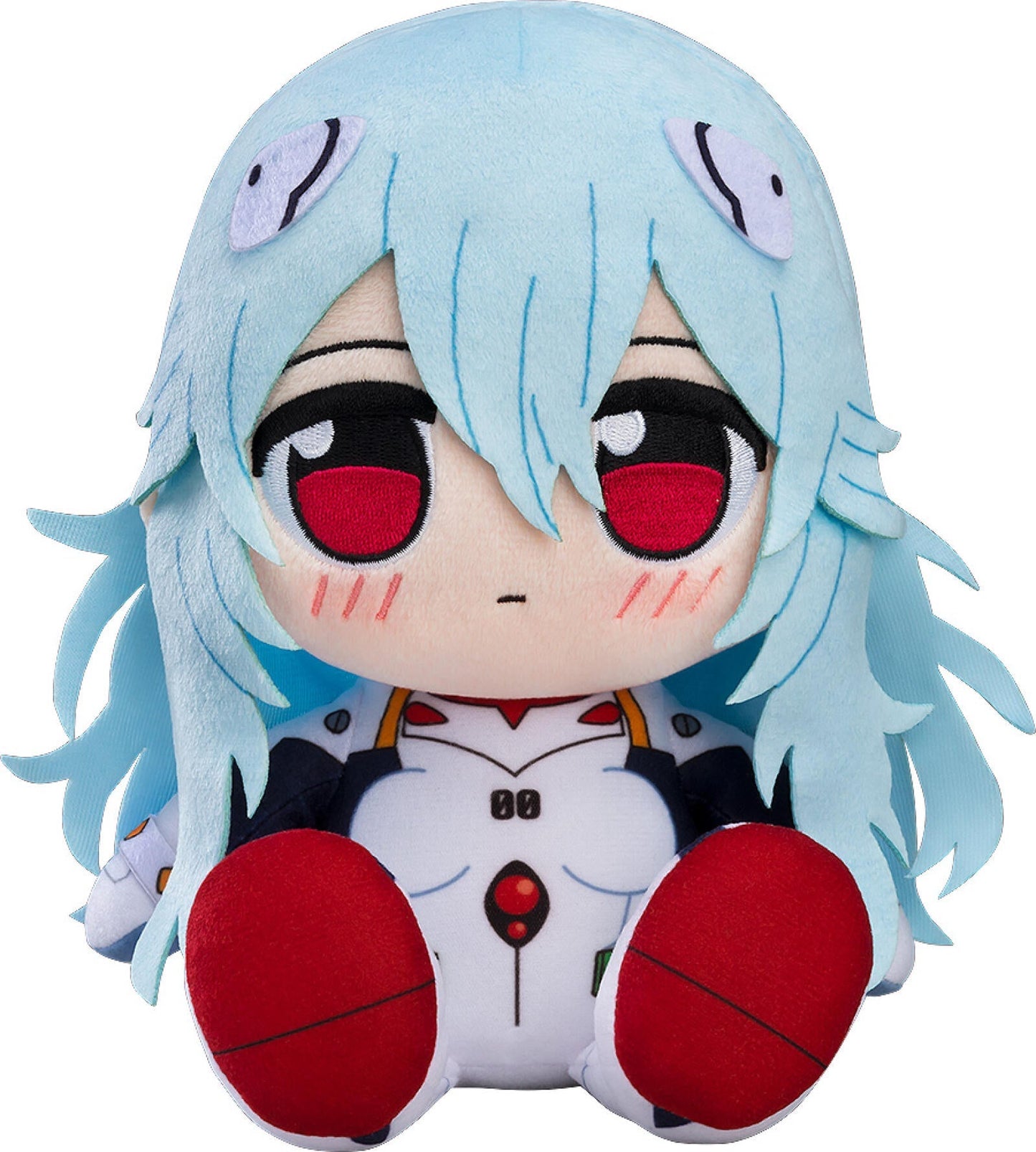 PREORDER Rebuild of Evangelion Kuripan Plushie Rei Ayanami Long (Long Hair - White Plugsuit)