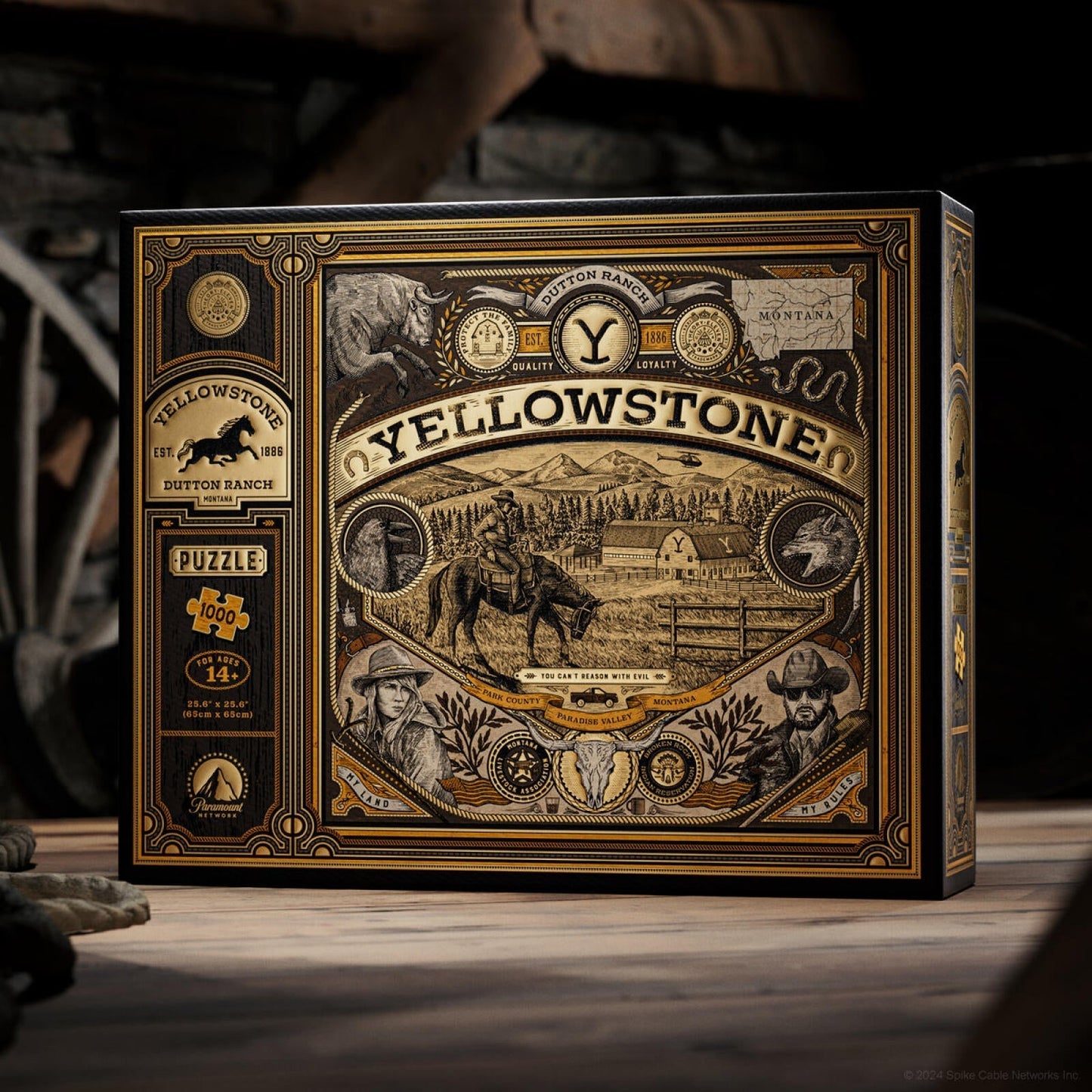 PREORDER theory11 Yellowstone Puzzle 1000 Piece Jigsaw Puzzle