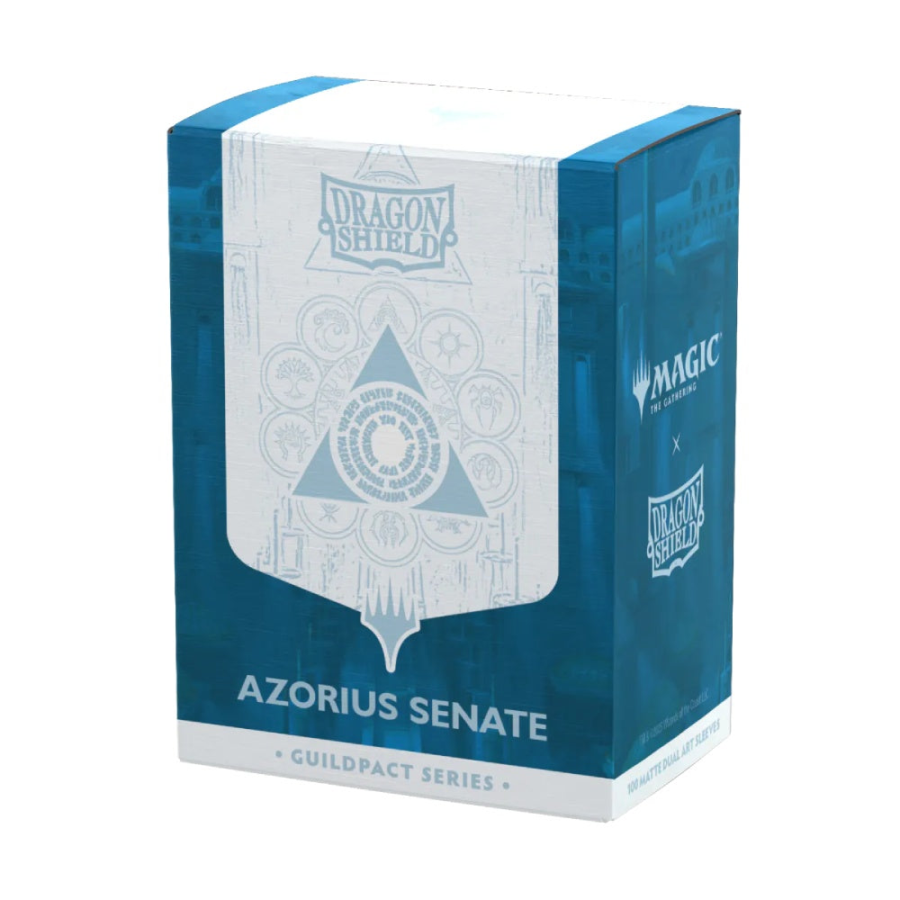 PREORDER Dragon Shield: Sleeves Matte Dual Art MTG Guildpact Series: Azorius Senate