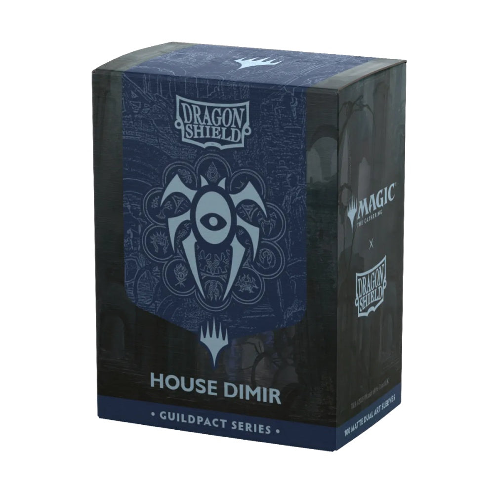 PREORDER Dragon Shield: Sleeves Matte Dual Art MTG Guildpact Series: House Dimir