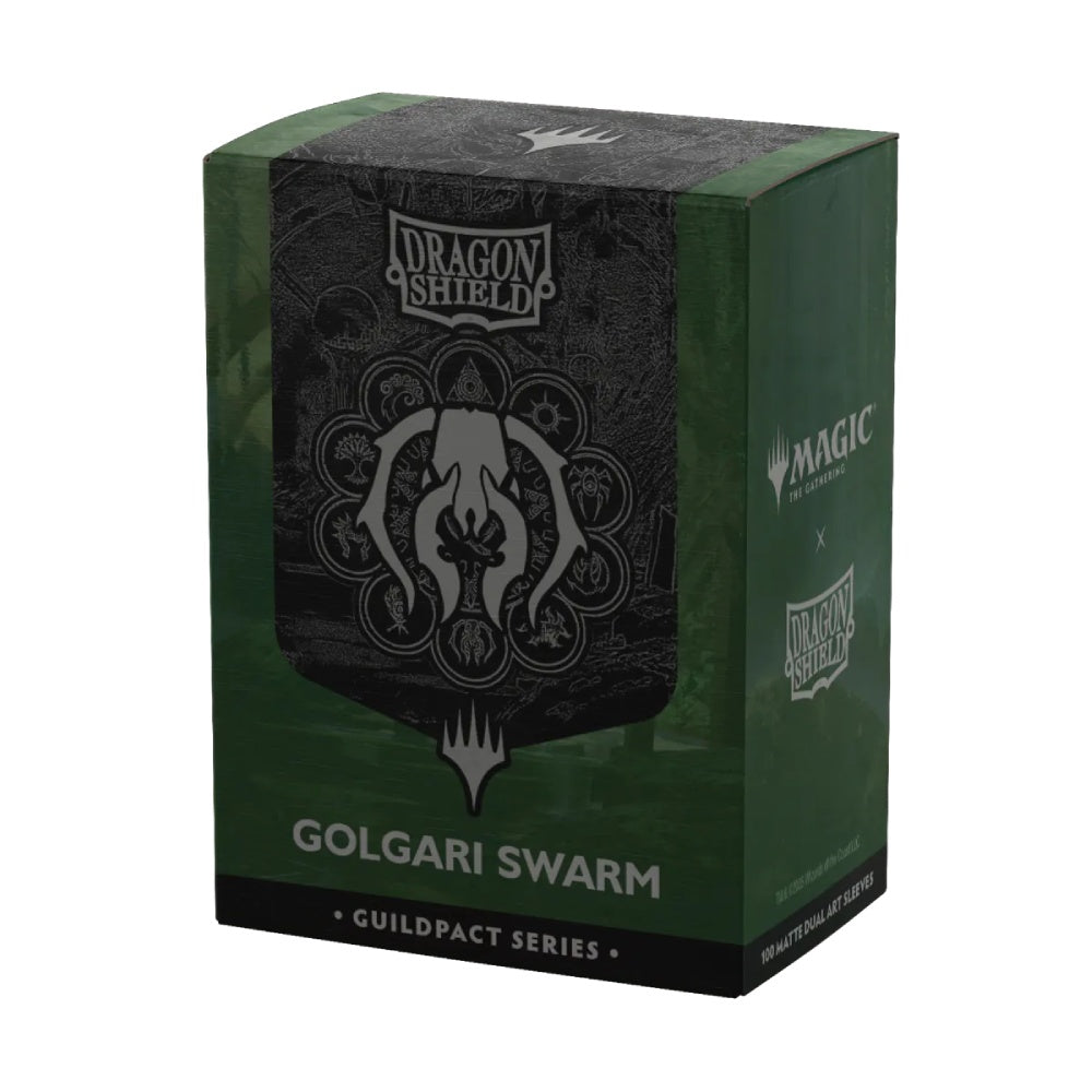 PREORDER Dragon Shield: Sleeves Matte Dual Art MTG Guildpact Series: Golgari Swarm