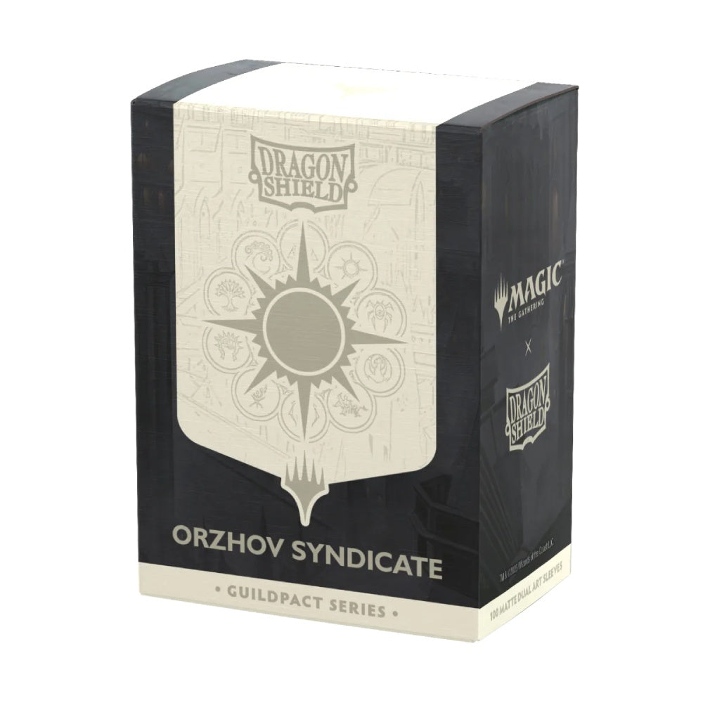 PREORDER Dragon Shield: Sleeves Matte Dual Art MTG Guildpact Series: Orzhov Syndicate