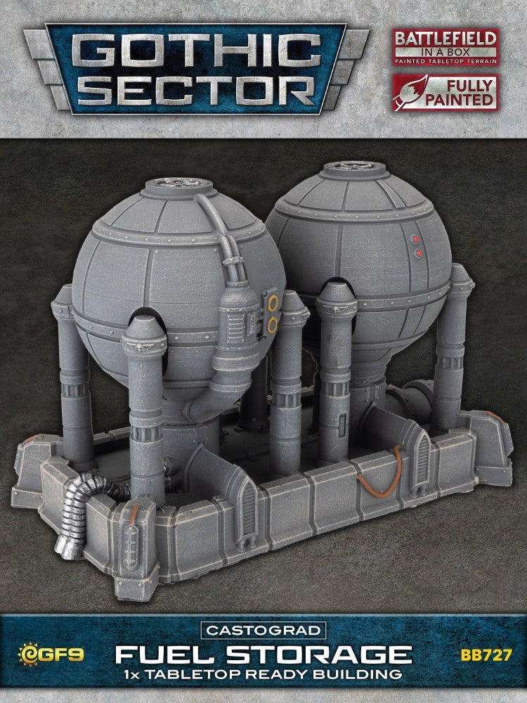 PREORDER Battlefield in a Box: Gothic Sector Castograd Fuel Storage