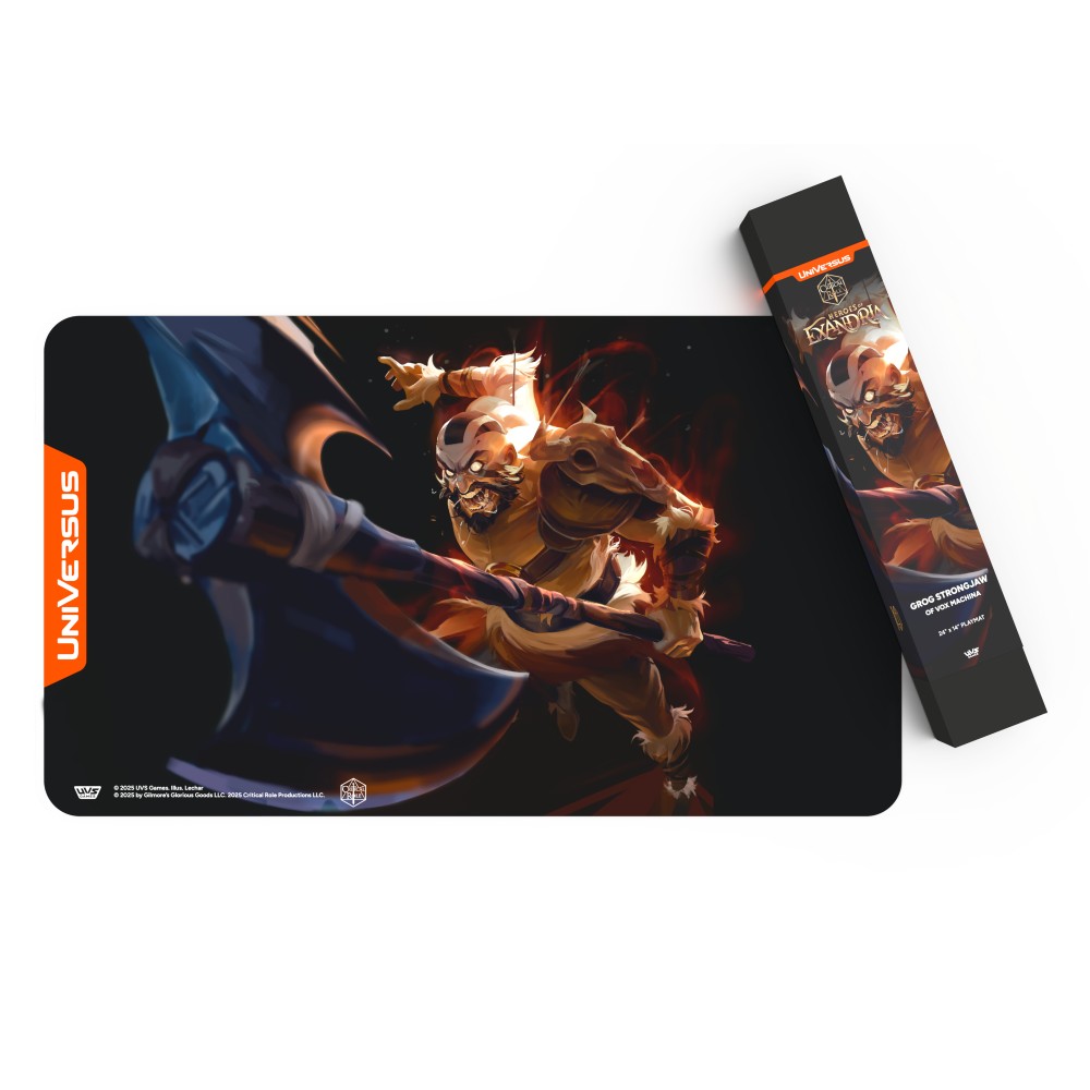 UniVersus Playmat Critical Role: Heroes of Exandria Grog Strongjaw