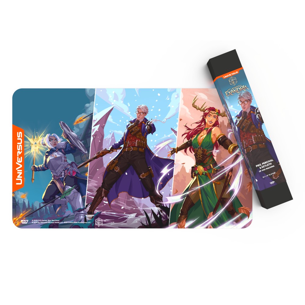 UniVersus Playmat Critical Role: Heroes of Exandria Pike Percival and Keyleth