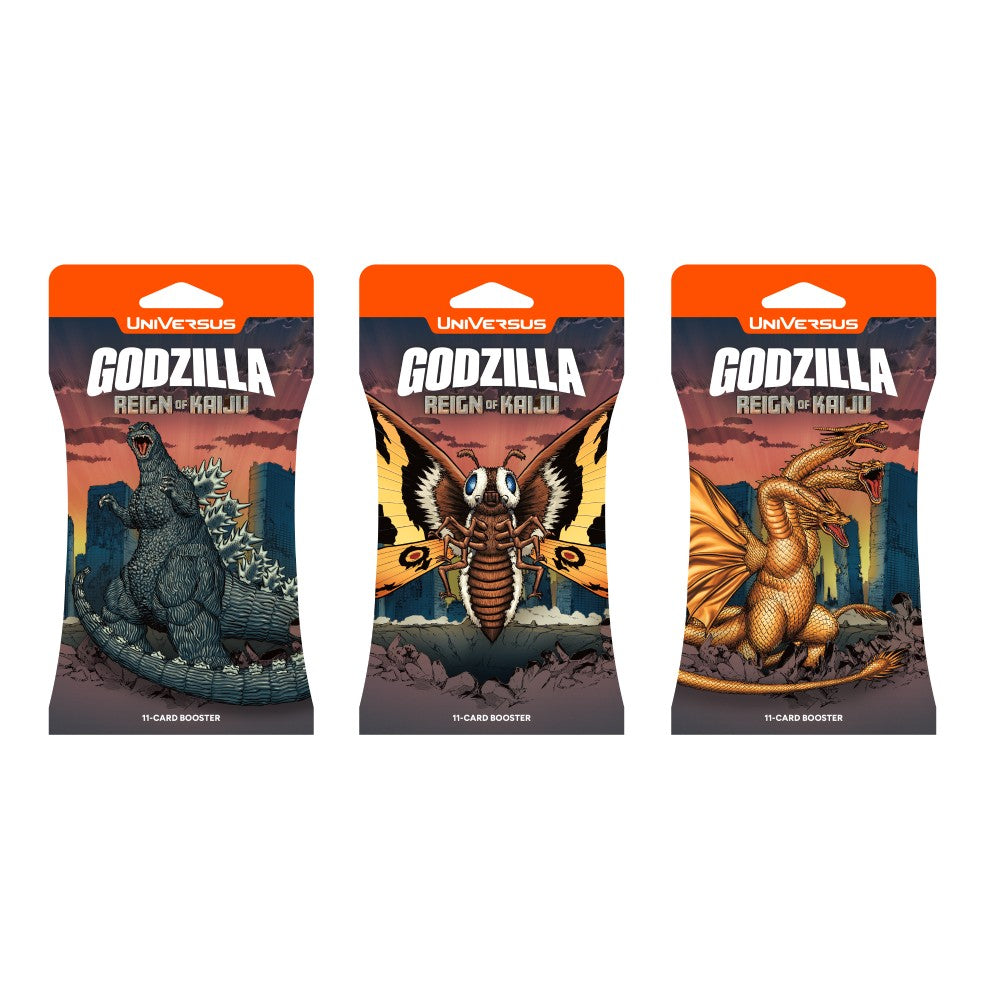 PREORDER UniVersus: Hanging Booster Inner Case Godzilla: Reign of Kaiju