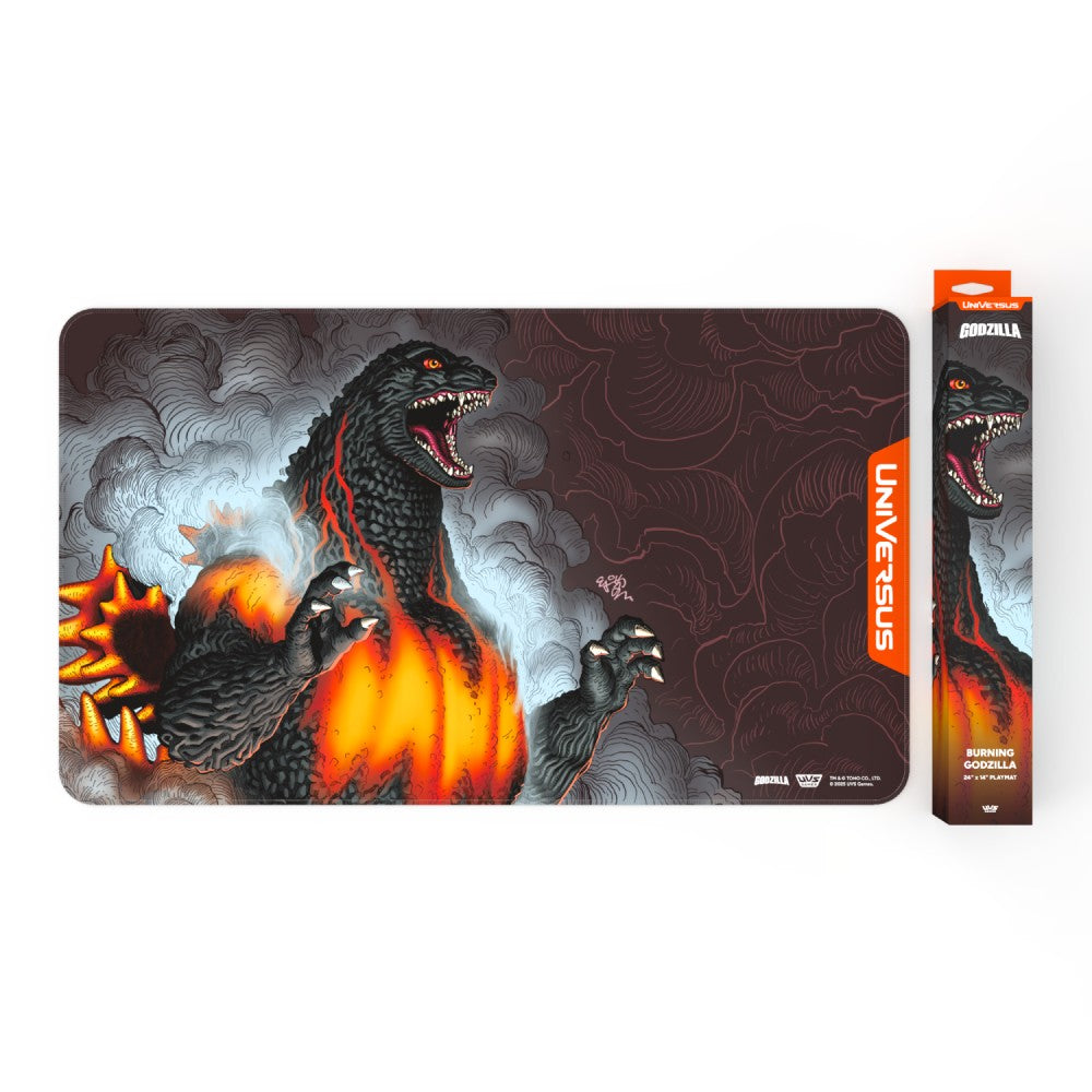 PREORDER UniVersus: Playmat Godzilla: Reign of Kaiju Burning Godzilla