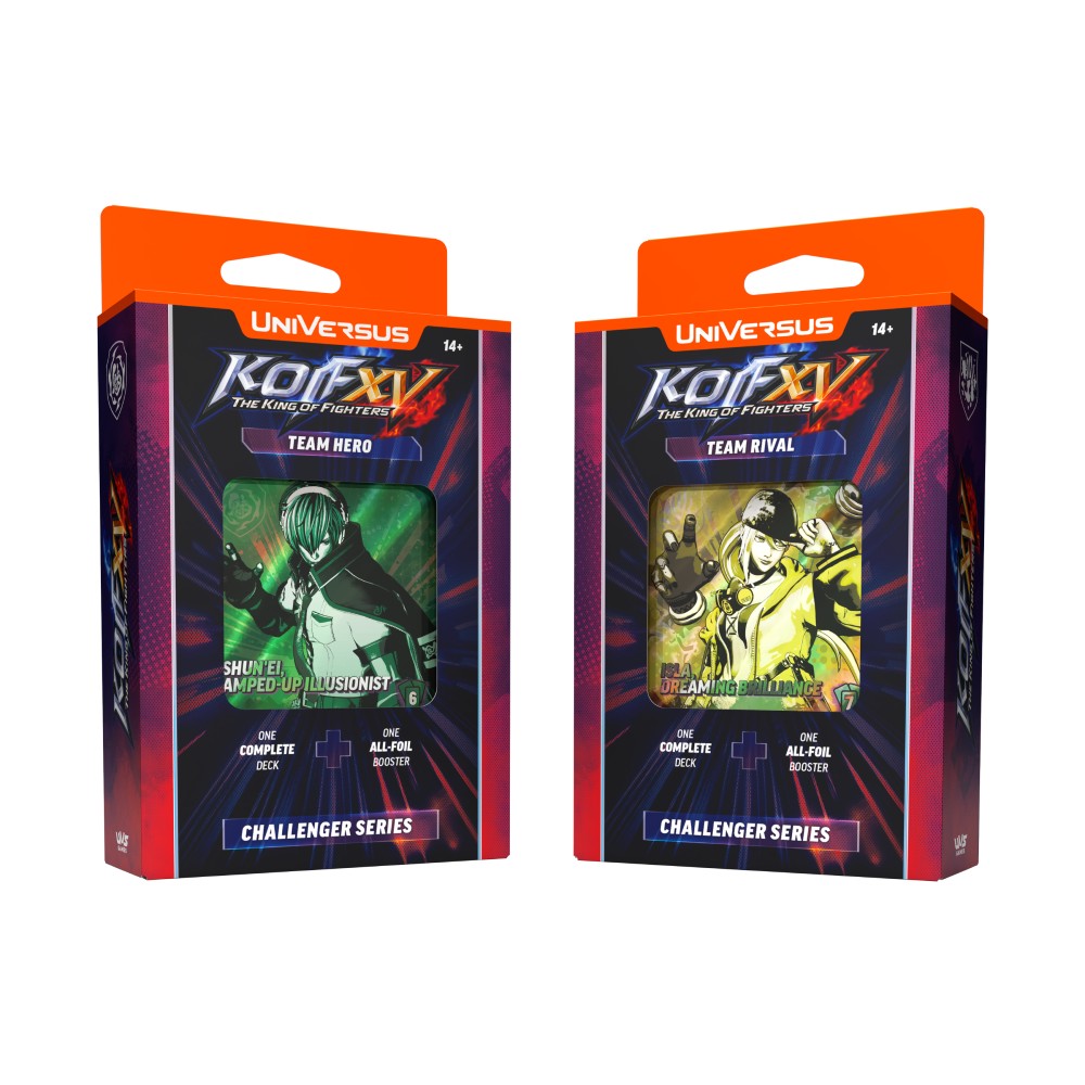 PREORDER UniVersus: Challenger Series Display The King of Fighters XV