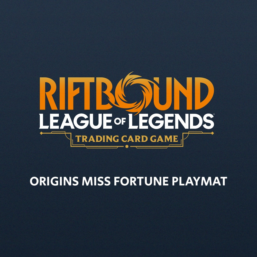 PREORDER Riftbound: League of Legends TCG Playmat Set One: Origins Miss Fortune