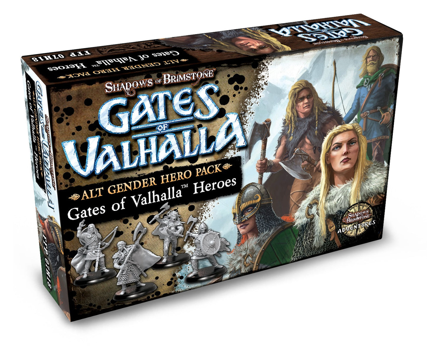 Shadows of Brimstone - Gates of Valhalla Alt. Gender Hero Pack