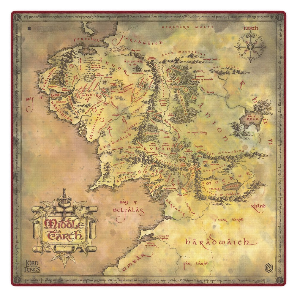 PREORDER Ultimate Guard: Oversized Playmat 61 - 61 LotR: Places of Middle-Earth