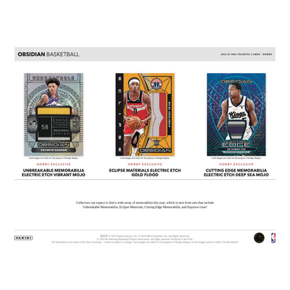 2023/24 Panini Obsidian Basketball Hobby Box