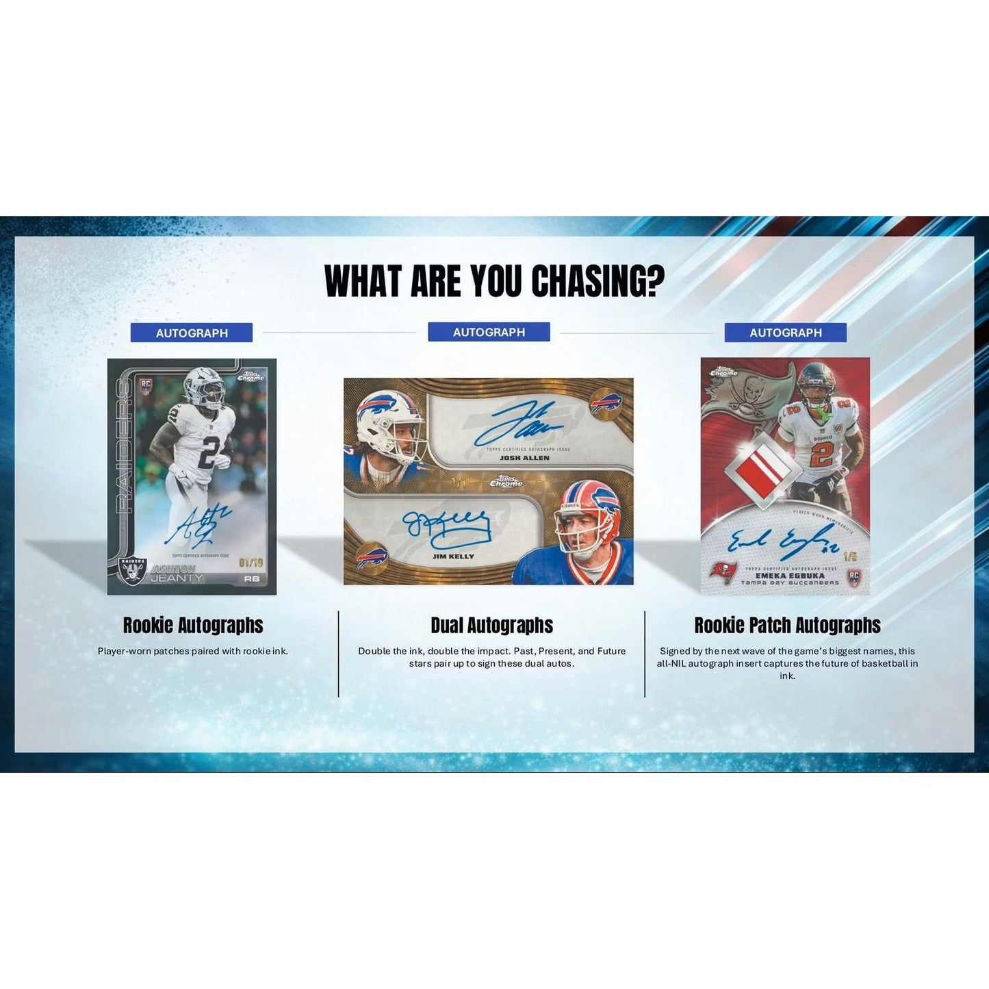 2025 Topps Chrome Football Jumbo Box