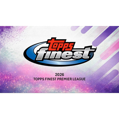 2026 Topps Finest Premier League EPL Soccer Hobby Box