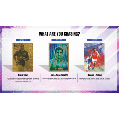 2026 Topps Finest Premier League EPL Soccer Hobby Box