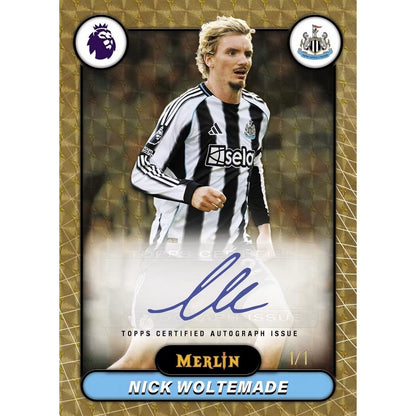 2025-26 Topps Merlin Premier League EPL Soccer Hobby Box