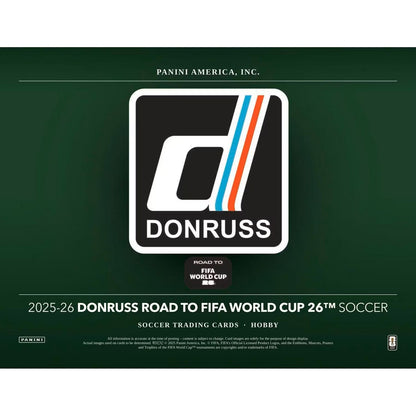 2025-26 Panini Donruss Road to FIFA World Cup Soccer Hobby Box