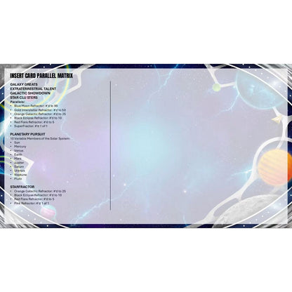 2026 Topps Cosmic Chrome WWE Wrestling Hobby Box
