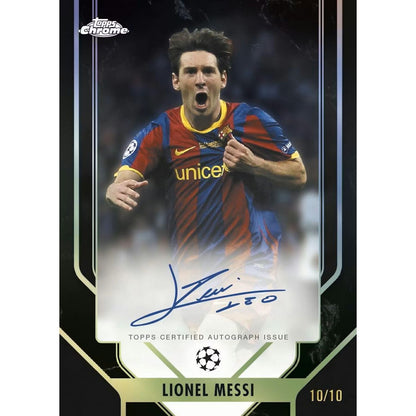2025-26 Topps Chrome UEFA Club Competitions Soccer Breaker’s Delight 6-Box Case