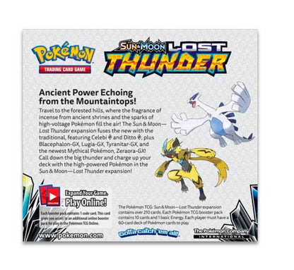 Pokemon - TCG - Lost Thunder Booster Box Options
