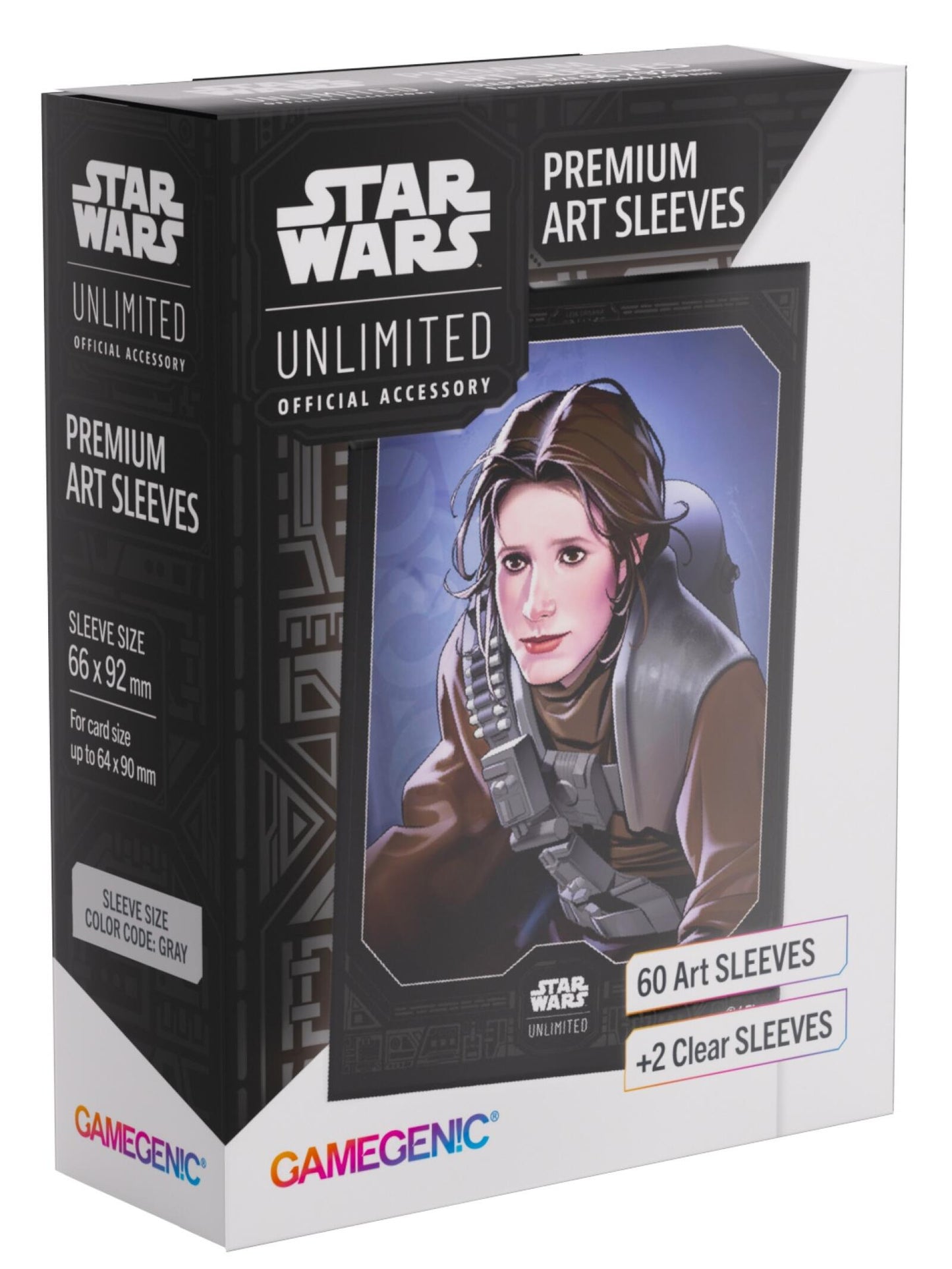PREORDER Gamegenic Star Wars Unlimited Premium Art Sleeves - R2-D2 (66mm x 92mm) (62 Sleeves Per Pack)