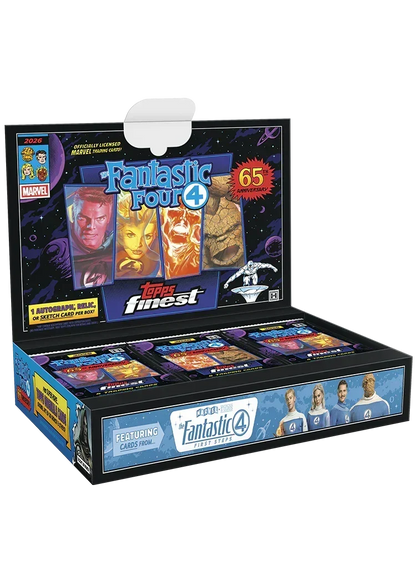 2026 Topps Finest Fantastic Four 65th Anniversary- Hobby Box