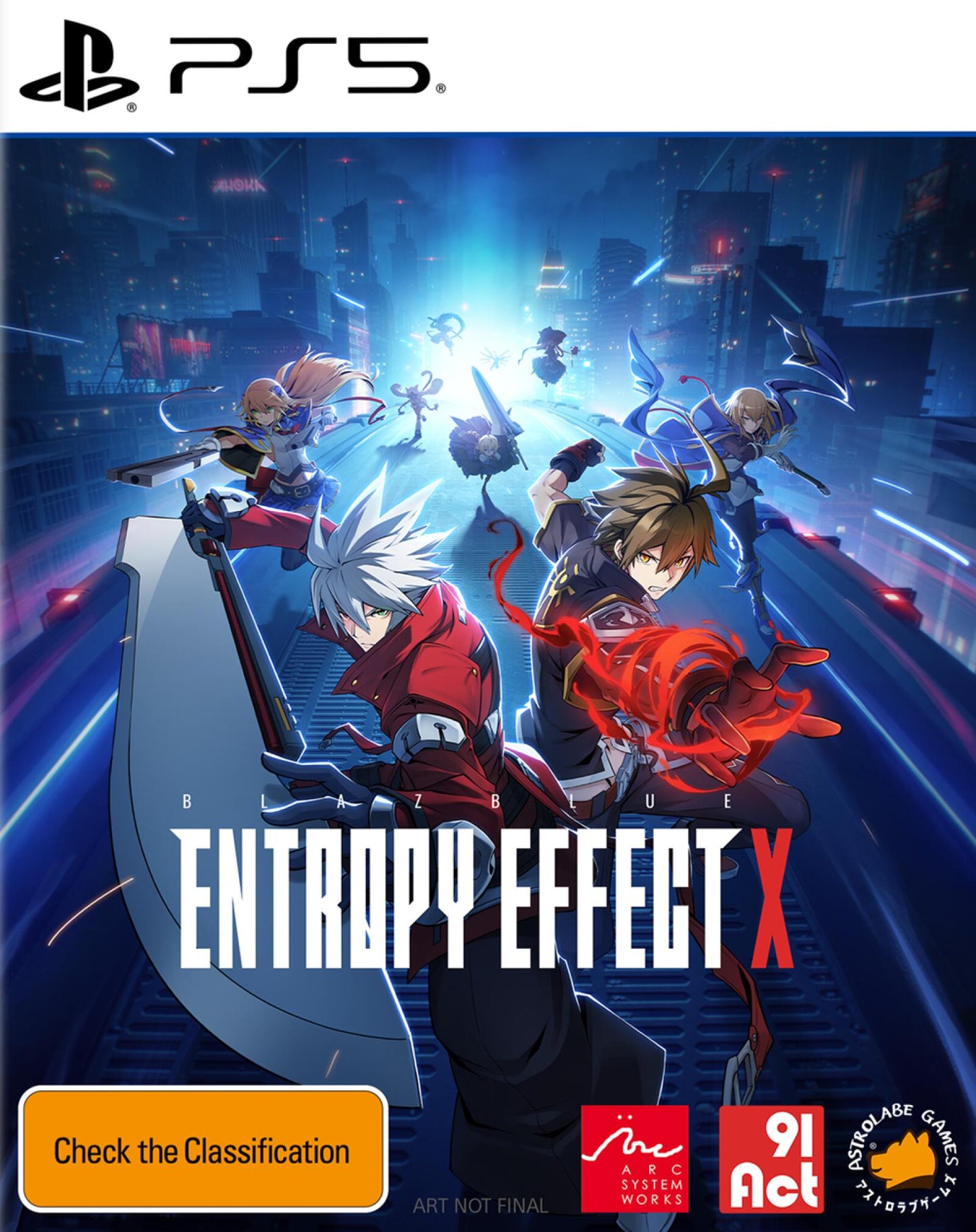 PREORDER PS5 BlazBlue Entropy Effect X