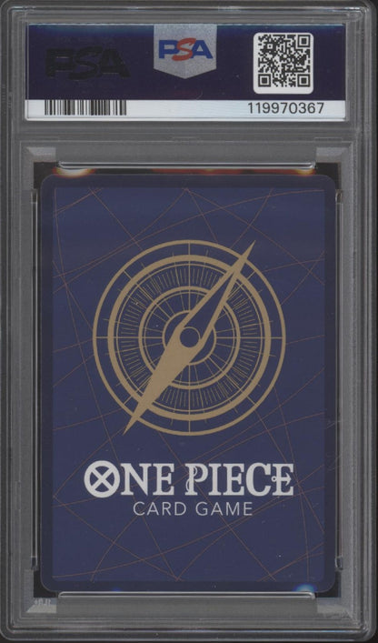 Jewelry Bonney One Piece Card Game OP08 Special Alternative Art #007 PSA 10