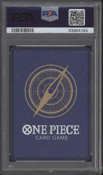 Rebecca One Piece Card Game OP06 Special Alternate Art #091 PSA 10