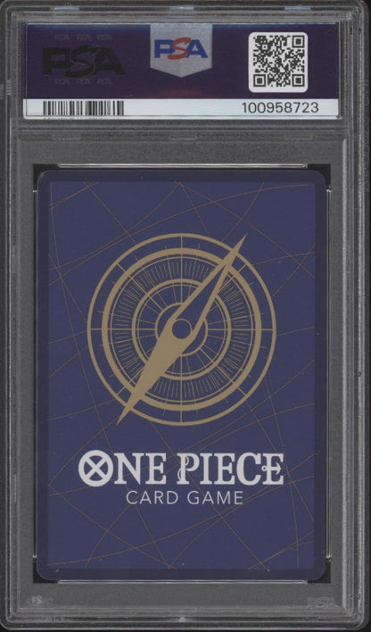Yamato One Piece Card Game OP01 Alternate Art #121 PSA 10