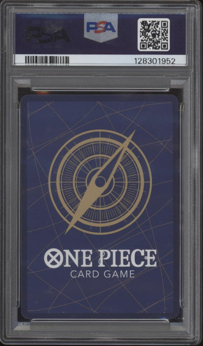 O-Nami One Piece Card Game OP07 Special Alternate Art #101 PSA 10