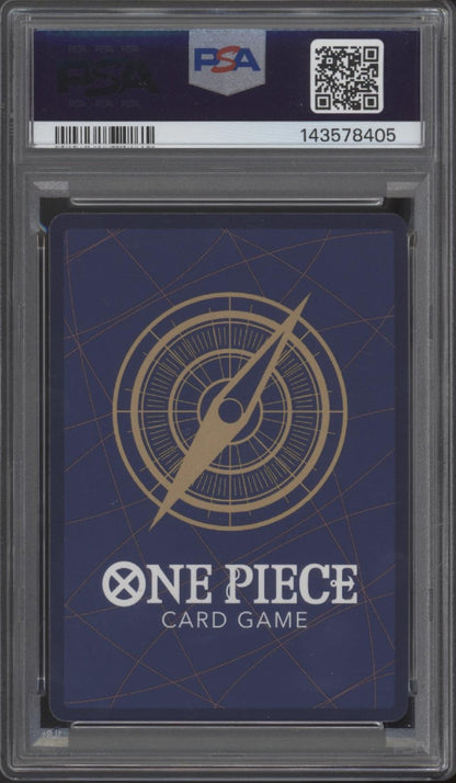 Portgas D Ace One Piece Card Game OP13 Wanted Alternate Art #119 PSA 10