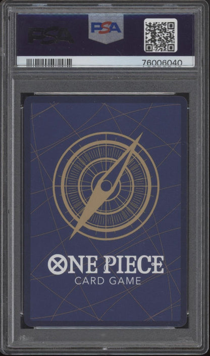 Portgas D Ace One Piece Card Game OP02 Manga Alternate Art #013 PSA 10