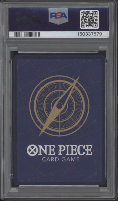 Buggy One Piece Card Game OP09 Manga Alternate Art #051 PSA 10