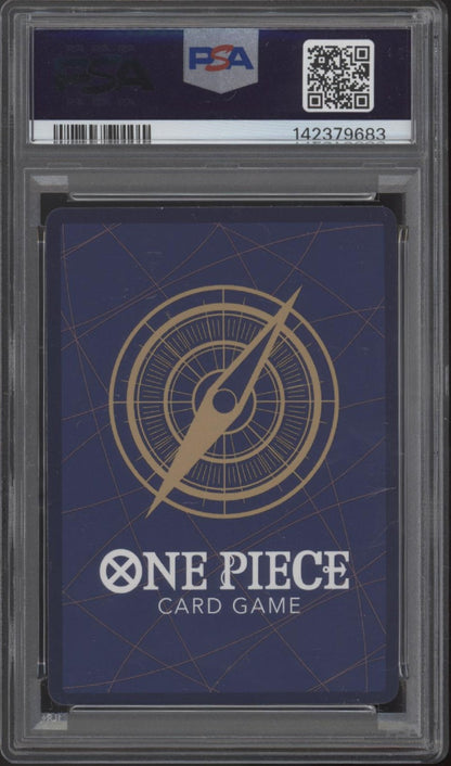 Tashigi One Piece Card Game OP08 Special Alternate Art #006 PSA 10