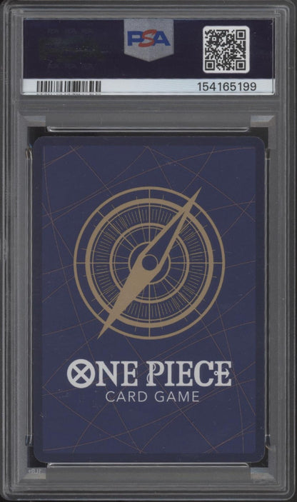 Boeuf Burst One Piece Card Game OP12 Alternate Art #060 PSA 10
