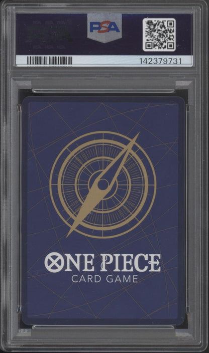 Nami One Piece Card Game OP01 Alternate Art Errata #016 PSA 10 #1