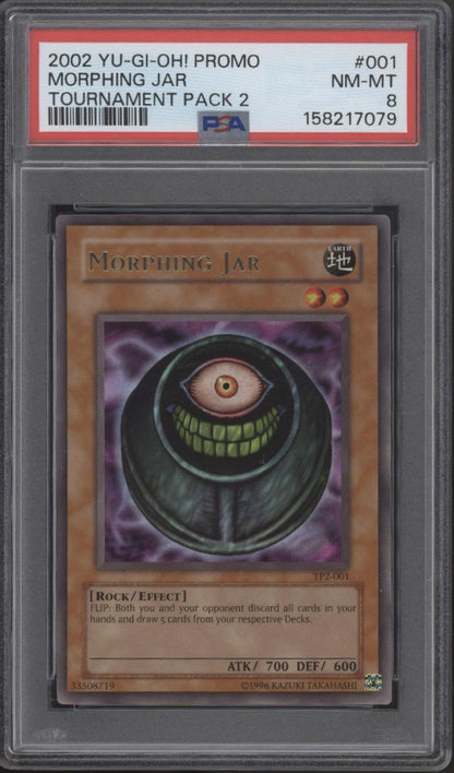 Morphing Jar Yu-Gi-Oh! Tournament Pack 2 Promo #001 PSA 8