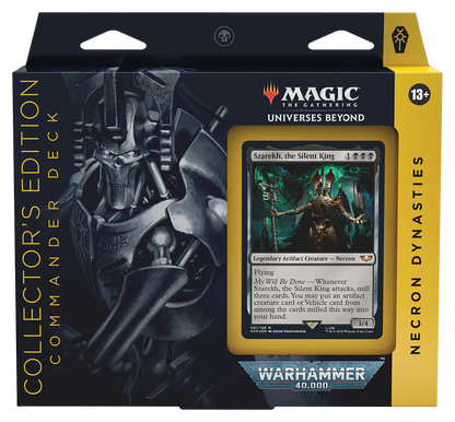 Universes Beyond: Warhammer 40,000 - Commander Deck (Necron Dynasties - Collector's Edition)