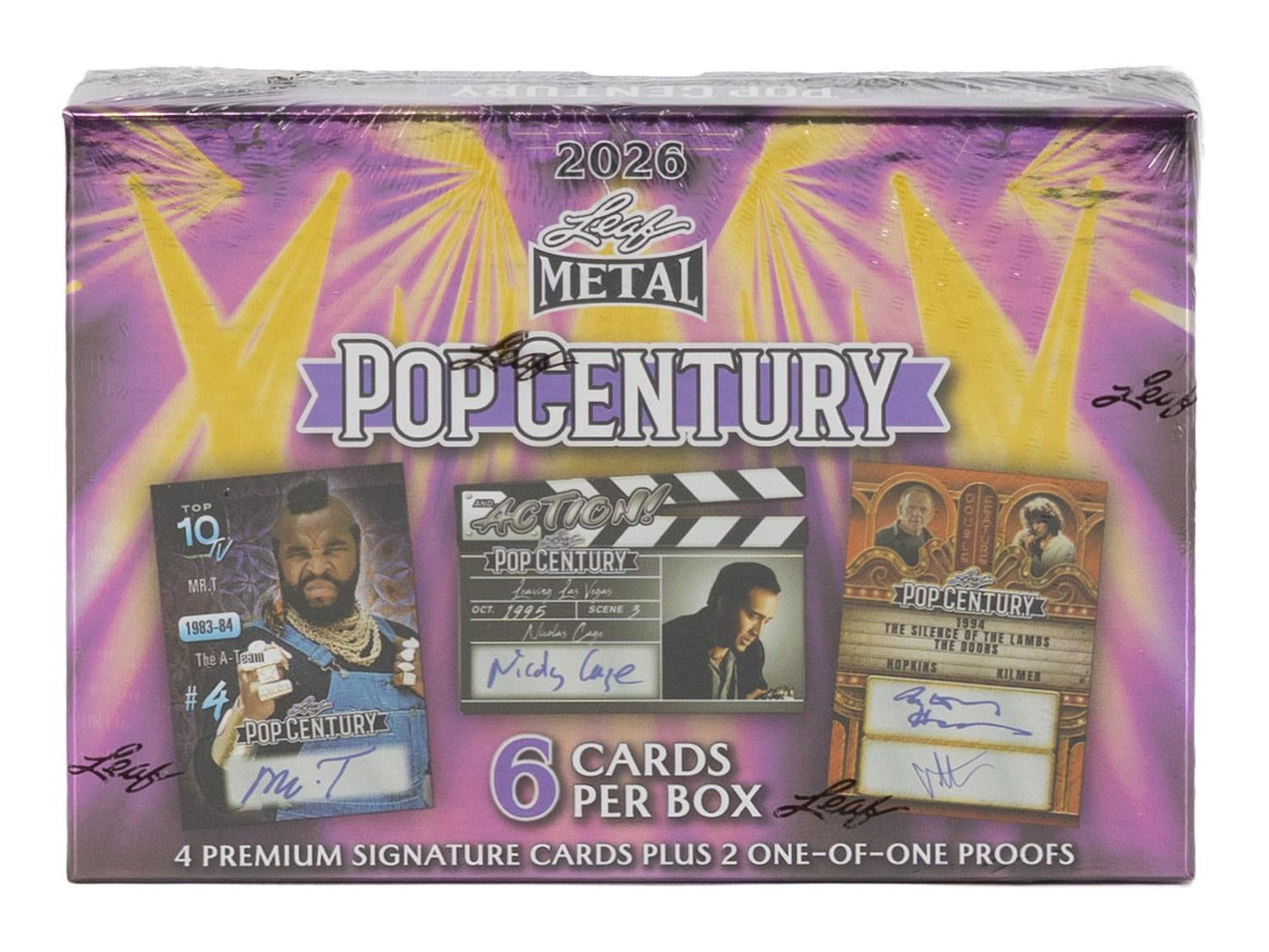 (Local Pickup Only) 2026 Leaf Metal Pop Century Hobby Box