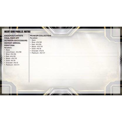 2026 Topps Knockout UFC Hobby Box