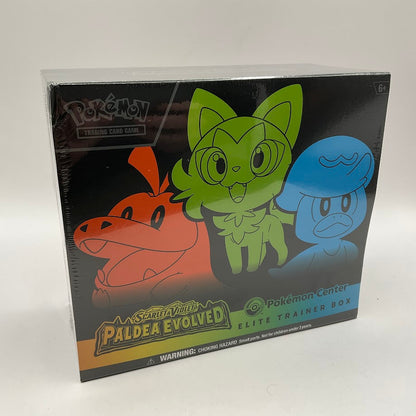 Pokemon: Scarlet & Violet Paldea Evolved Elite Trainer Box Pokemon Center Exclusive