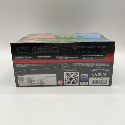 Pokemon: Scarlet & Violet Paldea Evolved Elite Trainer Box Pokemon Center Exclusive