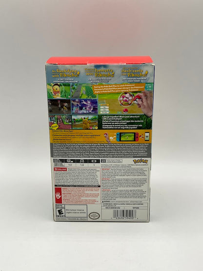 Pokemon Let's Go Pikachu [Poke Ball Plus Pack] Nintendo Switch Sealed