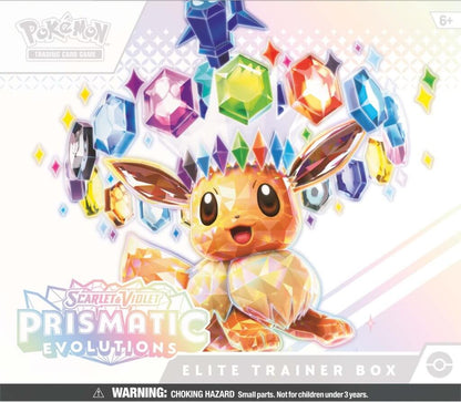 Pokemon - TCG - Prismatic Evolutions Elite Trainer Box
